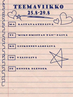 Teema viikko 25.-29.8